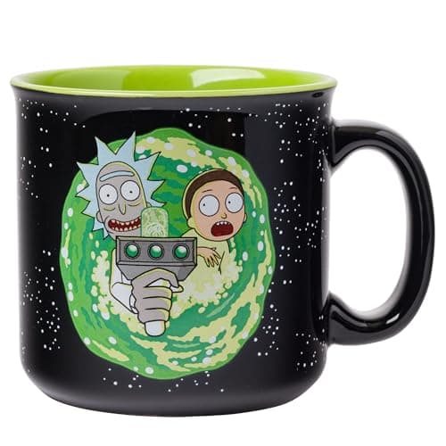 Rick and Morty Ram Portal Camper Mug
