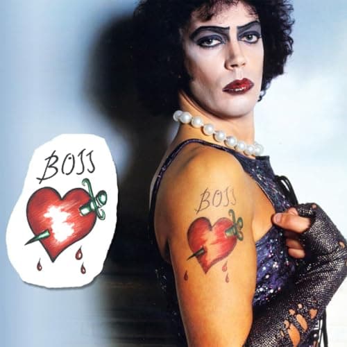 Frank-N-Furter Temporary Tattoo