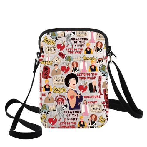 Rocky Horror "Let's Do the Time Warp" Crossbody Bag