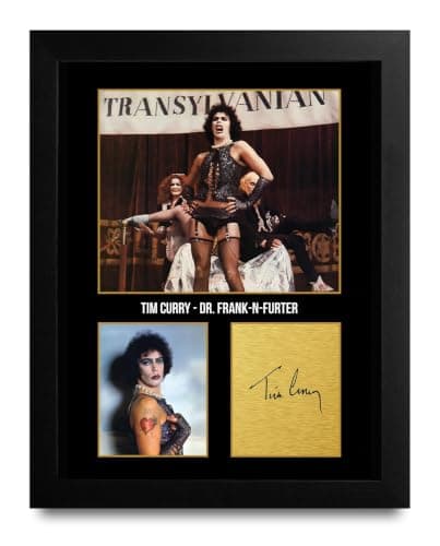 Tim Curry Dr. Frank-N-Furter Framed Autograph Print