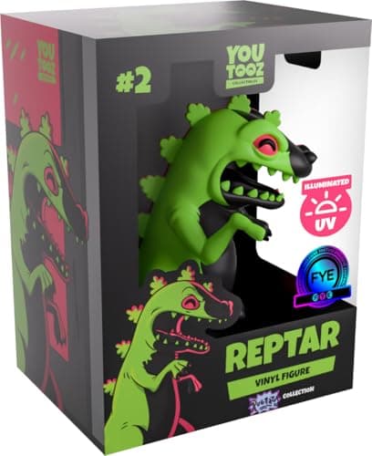 Illuminated Reptar Vinyl Figure by Youtooz