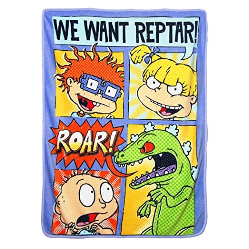 Rugrats Comic Strip Throw Blanket