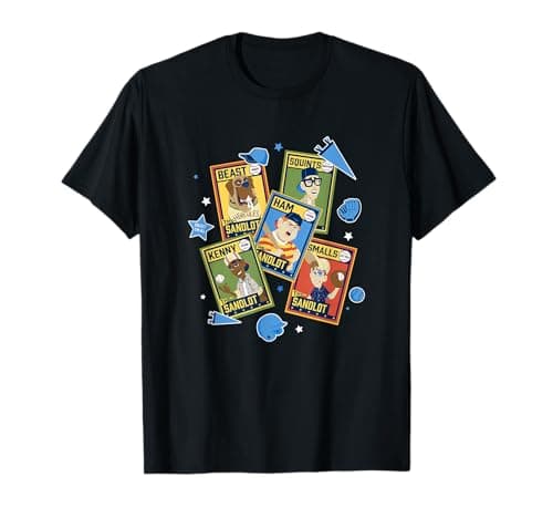 The Sandlot Character Trading Cards T-Shirt