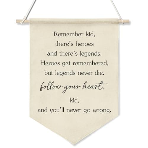 The Sandlot Quote Canvas Wall Banner