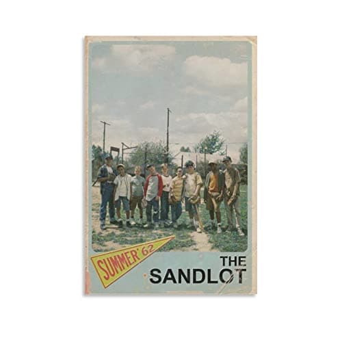 The Sandlot Vintage Movie Poster Canvas Print