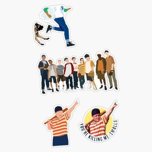 The Sandlot Window Bumper Sticker Set