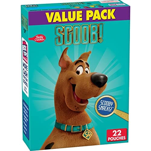 Scooby Doo Fruit Flavored Snacks, 22 Pack