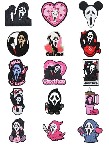 Ghostface Shoe Charms