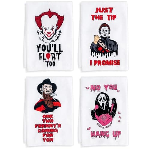 Horror Movie Character Kitchen Towel Set