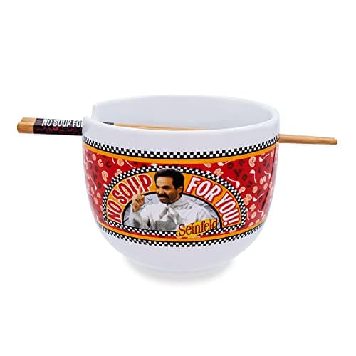 Seinfeld 'No Soup For You' Dinnerware Set