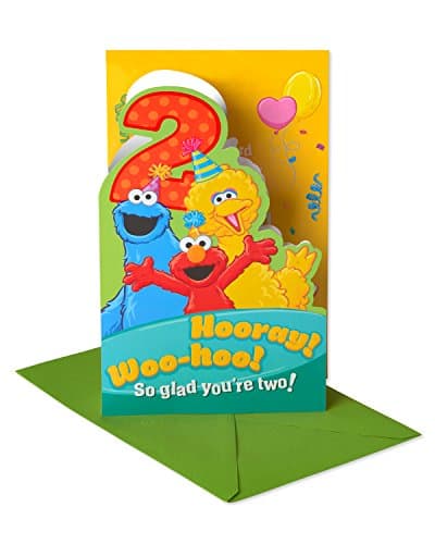 Sesame Street 2nd Birthday Card