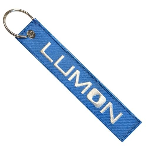Lumon Logo fabric keychain