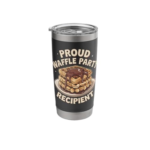 Waffle Party insulated tumbler