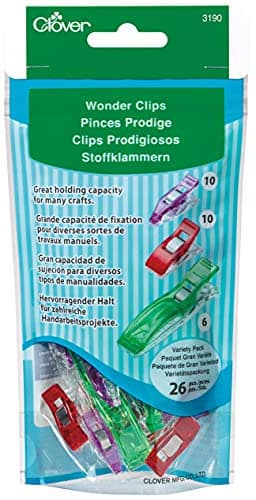 Clover Wonder Clips variety pack