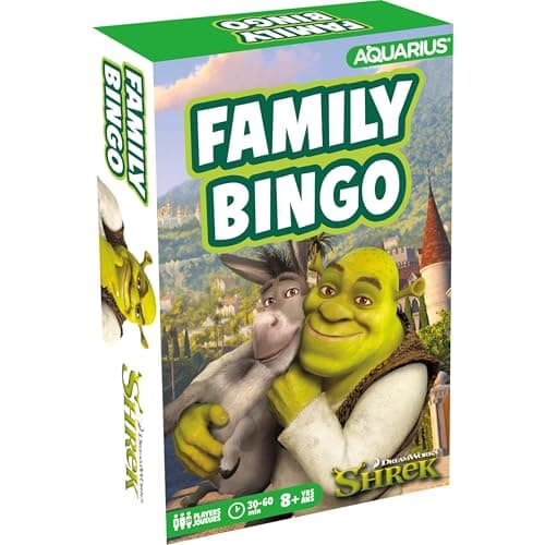 Aquarius Shrek Family Bingo