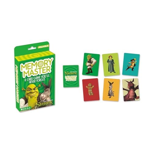 Aquarius Shrek Memory Master card game