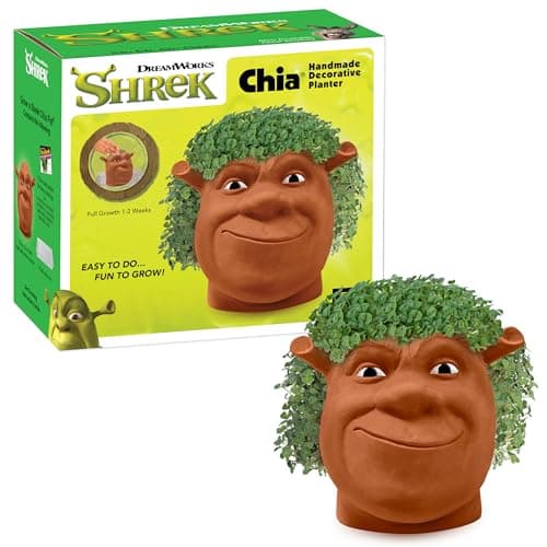 Chia Pet Shrek planter