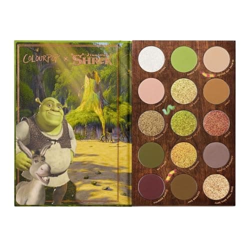 ColourPop x Shrek Beware Ogre eyeshadow palette
