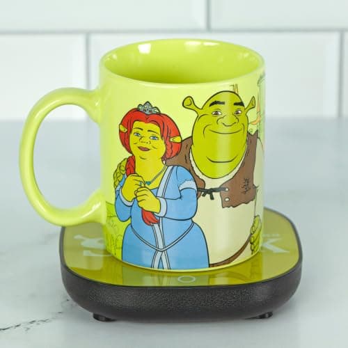 Shrek mug and mug warmer