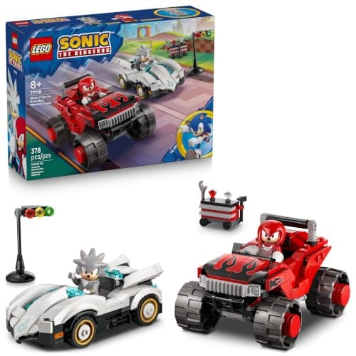 LEGO Sonic Silver's Car vs. Knuckles' Monster Truck 77118
