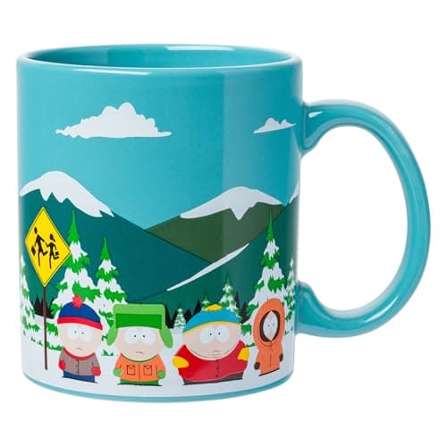 South Park Bus Stop Ceramic Mug