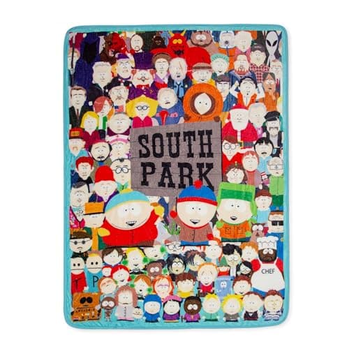 South Park Characters Raschel Throw Blanket