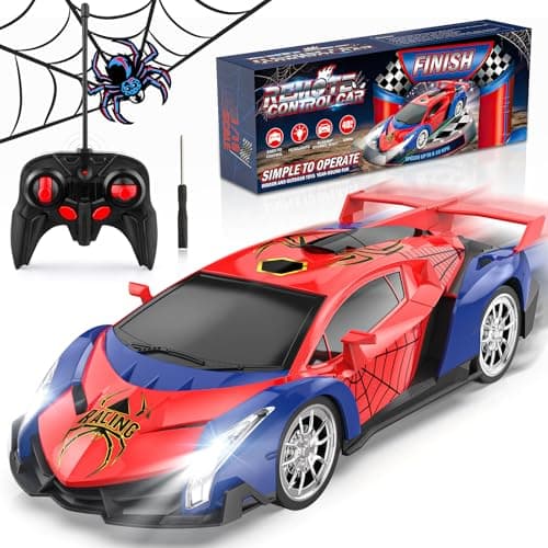 Remote Control Car with Lights & Controller