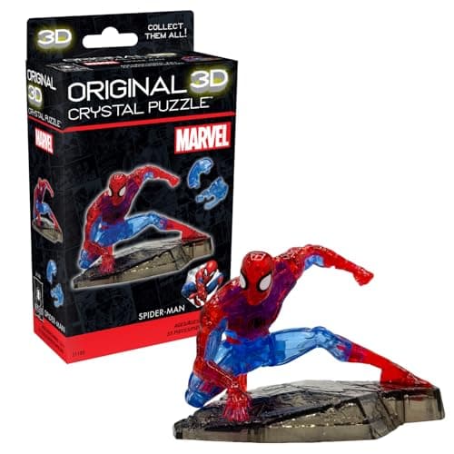 Marvel Spider-Man Crystal 3D Puzzle, 33 Pieces