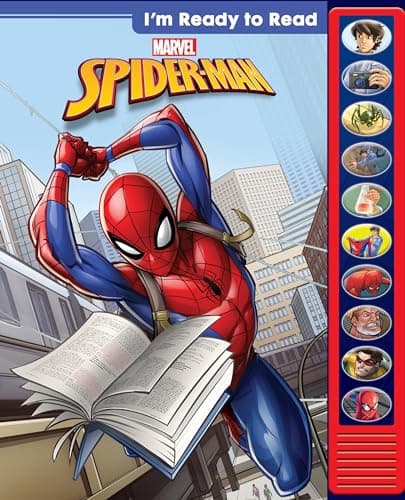 Spider-Man Interactive Read-Along Book