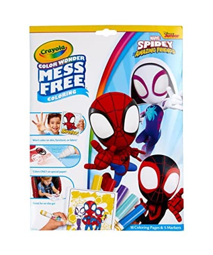 Crayola Spider-Man Color Wonder Set