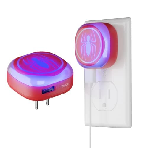 iJoy Spider-Man Night Light with USB Charging Port