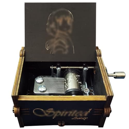 Spirited Away Hand-Cranked Wooden Music Box