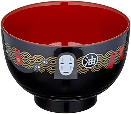 Studio Ghibli No-Face Lacquer Bowl