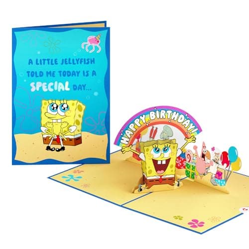 Lovepop SpongeBob Pop-Up Birthday Card