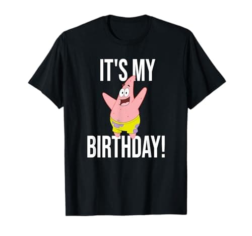 Patrick Star "It's My Birthday!" T-Shirt