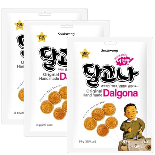 Sookwang Dalgona Korean Sugar Candy
