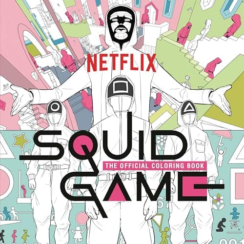 Squid Game Official Coloring Book