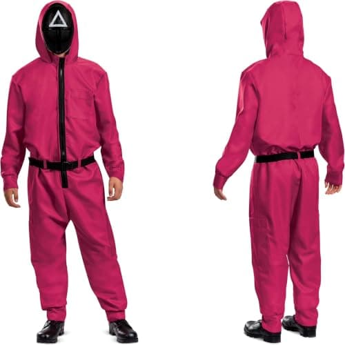 Squid Game Triangle Guard Costume