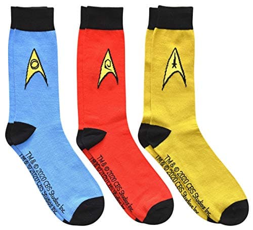 Star Trek Uniform Emblem Socks Set