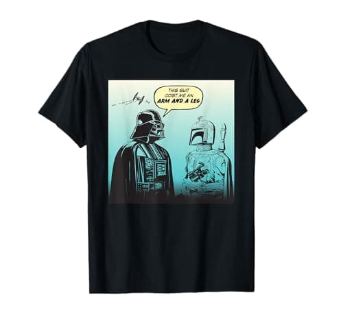 Darth Vader & Boba Fett Comic T-Shirt