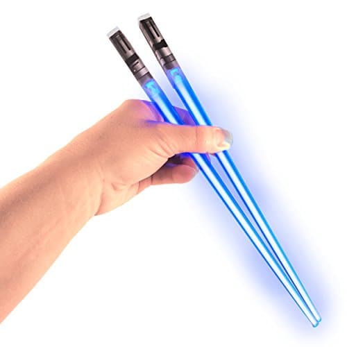 LED Lightsaber Chopsticks - Blue Pair