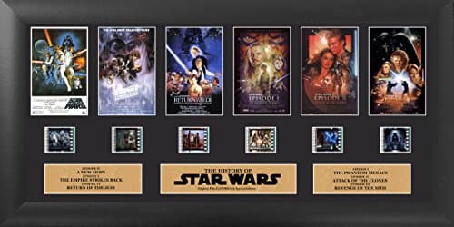 Star Wars Through The Ages Film Cell Wall Art