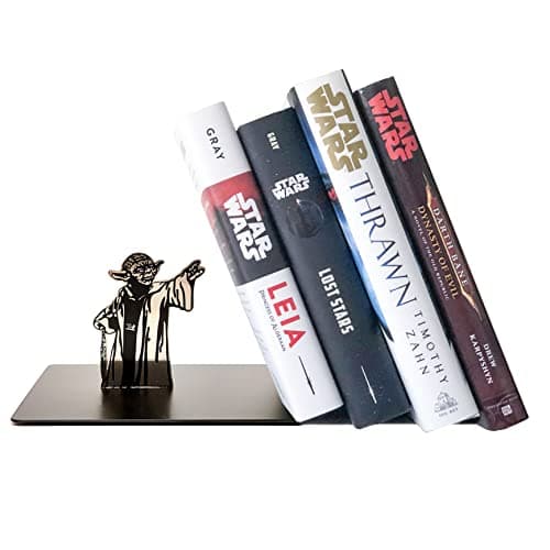 Yoda Force Metal Bookend