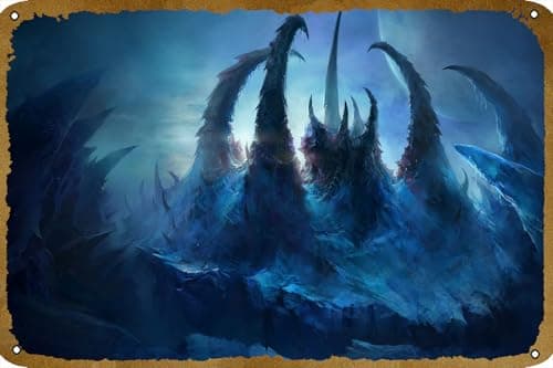 Starcraft Zerg Artwork Metal Tin Sign
