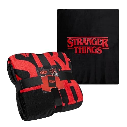Stranger Things Fleece Throw Blanket