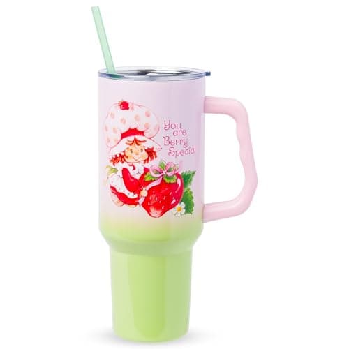 Strawberry Shortcake 40-ounce handled tumbler