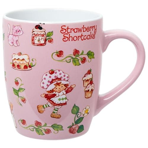 Strawberry Shortcake and Custard 25-ounce ceramic mug