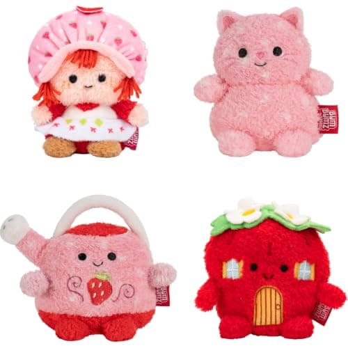 Strawberry Shortcake BumBumz 4.5-inch plush 4-pack