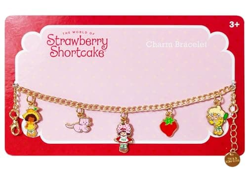 Strawberry Shortcake charm bracelet
