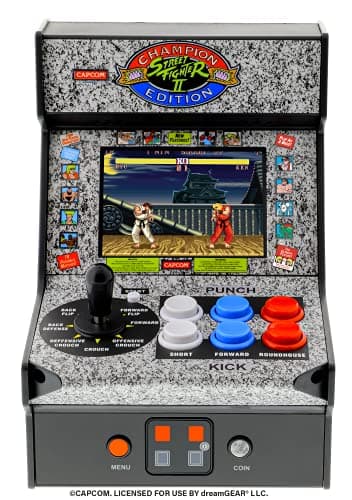 Street Fighter 2 Champion Edition Micro Player - Gift idea for Video Games